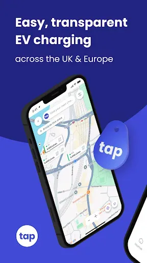 Скриншот 1 — Tap Electric: EV Charging