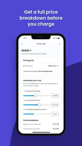 Скриншот 4 — Tap Electric: EV Charging