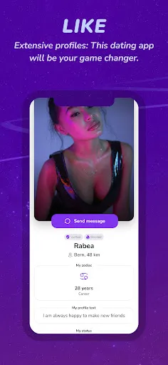 Скриншот 2 — Tavoo Dating App: Match & Date