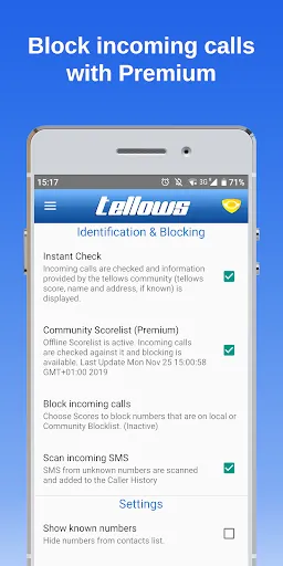 Скриншот 5 — tellows - Caller ID & Block