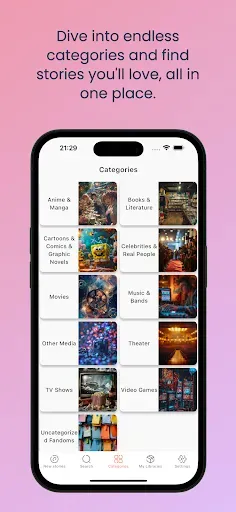 Скриншот 5 — AO3 FanFic Reader - unofficial