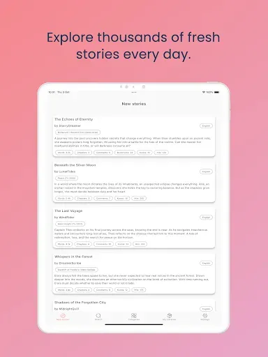 Скриншот 8 — AO3 FanFic Reader - unofficial