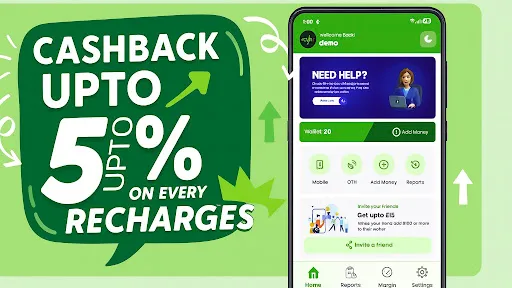 Скриншот 1 — Volto : Recharge Cashback App