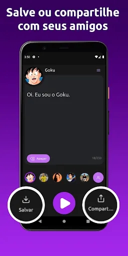 Скриншот 2 — Vozes Clonadas