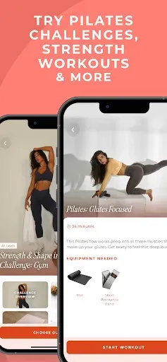 Скриншот 2 — WeGLOW: Womens Workout Tracker