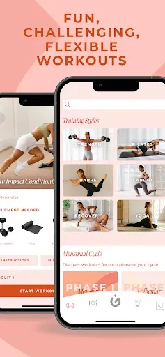 Скриншот 6 — WeGLOW: Womens Workout Tracker