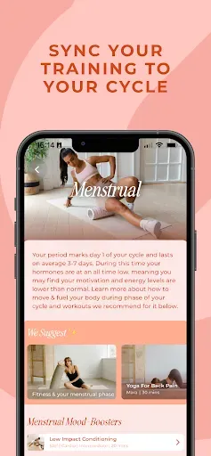 Скриншот 8 — WeGLOW: Womens Workout Tracker