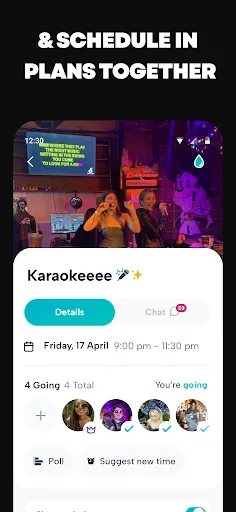 Скриншот 3 — Howbout: shared calendar