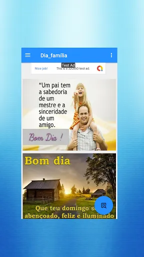 Скриншот 1 — Bom Dia, Boa Tarde e Boa Noite