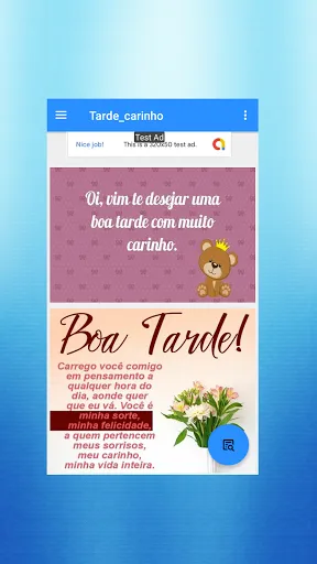 Скриншот 2 — Bom Dia, Boa Tarde e Boa Noite