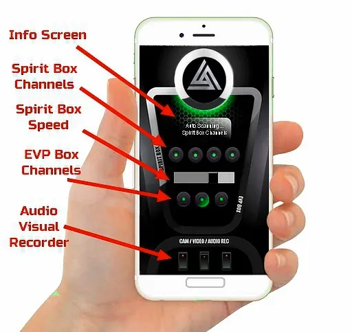 Скриншот 4 — Ghost Speaker Spirit Box
