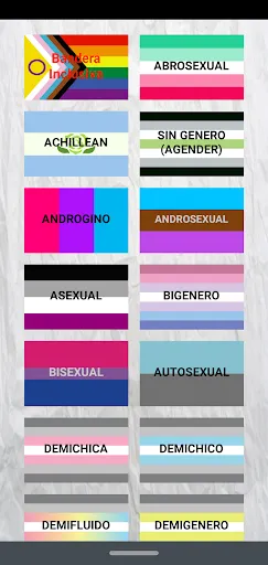 Скриншот 3 — Significado banderas Lgbtqia+h
