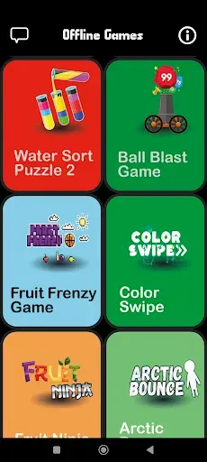 Скриншот 2 — Offline Games