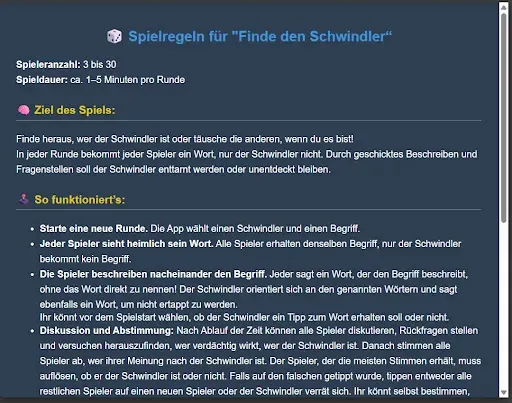 Скриншот 3 — Finde den Schwindler