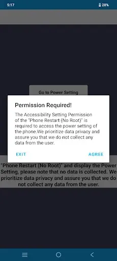 Скриншот 4 — Phone Restart (No Root)