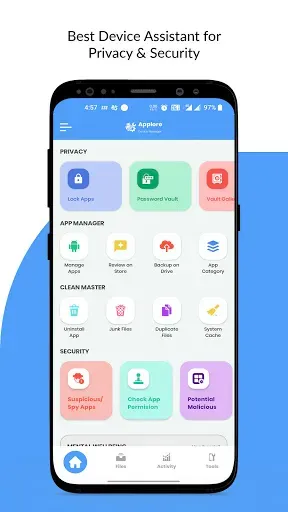 Скриншот 1 — Applore - Phone Asistant