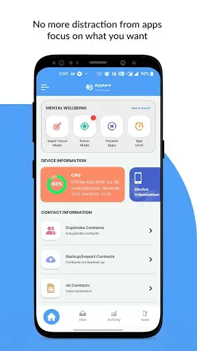 Скриншот 2 — Applore - Phone Asistant