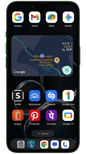 Скриншот 2 — OS Style Launcher 26 Theme