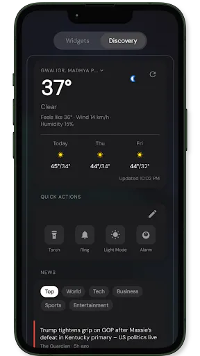 Скриншот 3 — OS Style Launcher 26 Theme