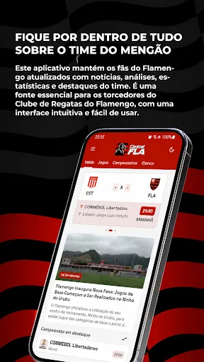 Скриншот 1 — Central FLA - Notícias e Jogos