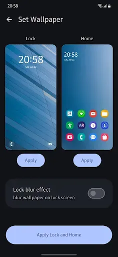Скриншот 3 — BlurWall: blur wallpaper