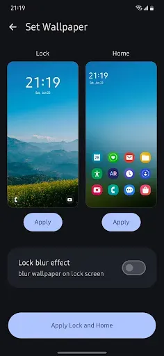 Скриншот 8 — BlurWall: blur wallpaper