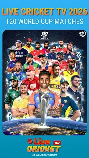 Скриншот 1 — Live Cricket TV HD 2026