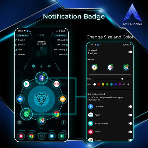 Скриншот 6 — ARC Launcher® 2024 и 4D-темы