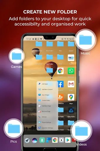 Скриншот 3 — OS X 14 Launcher и темы 4K