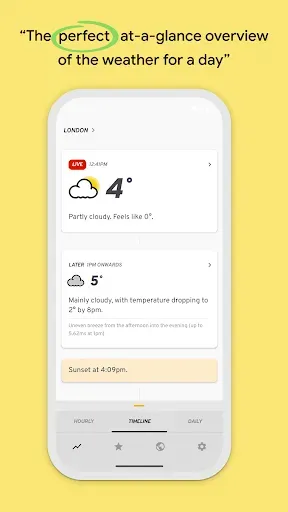 Скриншот 1 — Appy Weather: Radar & Widgets