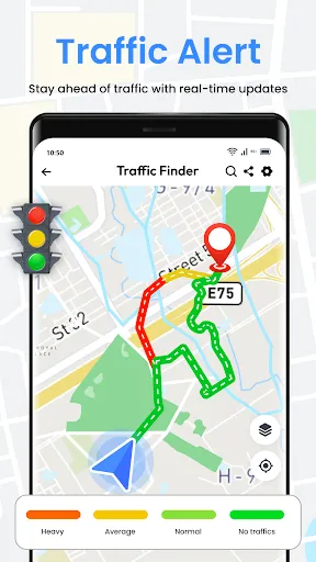 Скриншот 6 — 음성 GPS 내비게이션: 길찾기 및 경로 플래너 찾기
