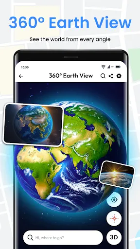 Скриншот 8 — 음성 GPS 내비게이션: 길찾기 및 경로 플래너 찾기