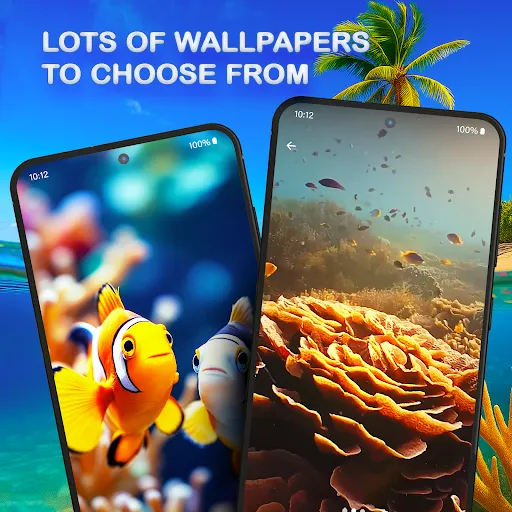 Скриншот 5 — 3D Aquarium Live Wallpaper
