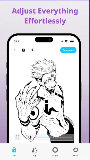 Скриншот 4 — AR Draw Cartoon - Anime Sketch