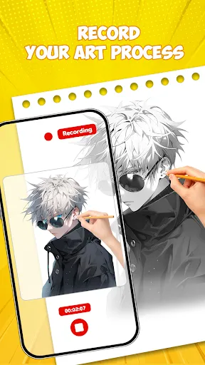 Скриншот 5 — AR Draw Anime: Sketch & Trace