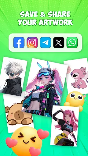 Скриншот 6 — AR Draw Anime: Sketch & Trace