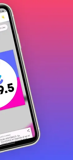 Скриншот 2 — FM LIKE 89.5 (App Oficial)