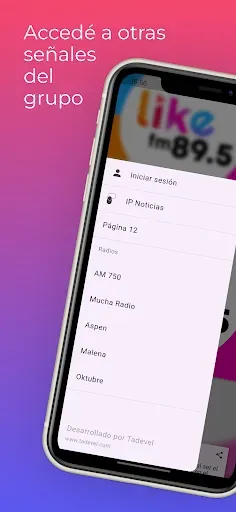 Скриншот 5 — FM LIKE 89.5 (App Oficial)