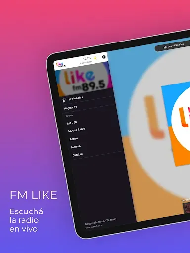 Скриншот 6 — FM LIKE 89.5 (App Oficial)