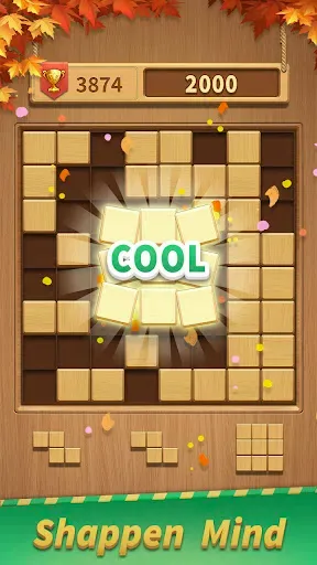 Скриншот 2 — Block Puzzle - Wood Blast