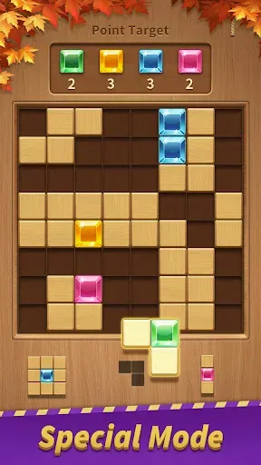 Скриншот 5 — Block Puzzle - Wood Blast