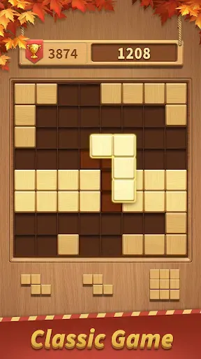 Скриншот 7 — Block Puzzle - Wood Blast