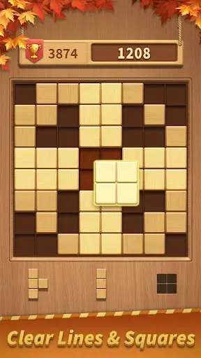 Скриншот 8 — Block Puzzle - Wood Blast