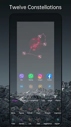 Скриншот 6 — Horoscope Launcher - star sign