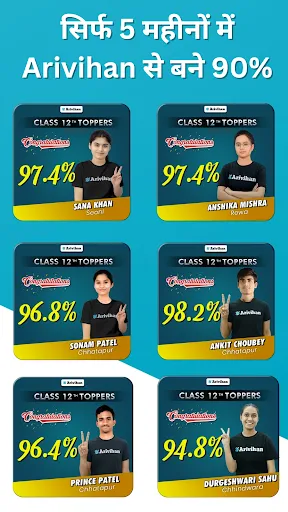 Скриншот 1 — Arivihan 10th-12th Boards NEET