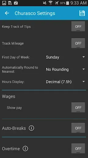Скриншот 8 — Work Log Pro
