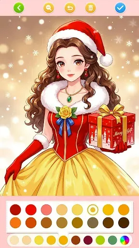 Скриншот 1 — DollColor:Игры раскраски