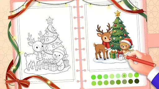 Скриншот 8 — DollColor:Игры раскраски