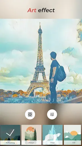 Скриншот 1 — ArtPhoto: Ai Art Filter,Effect