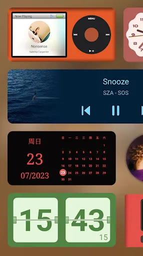 Скриншот 3 — Widgeet-Color Widgets(Widget)